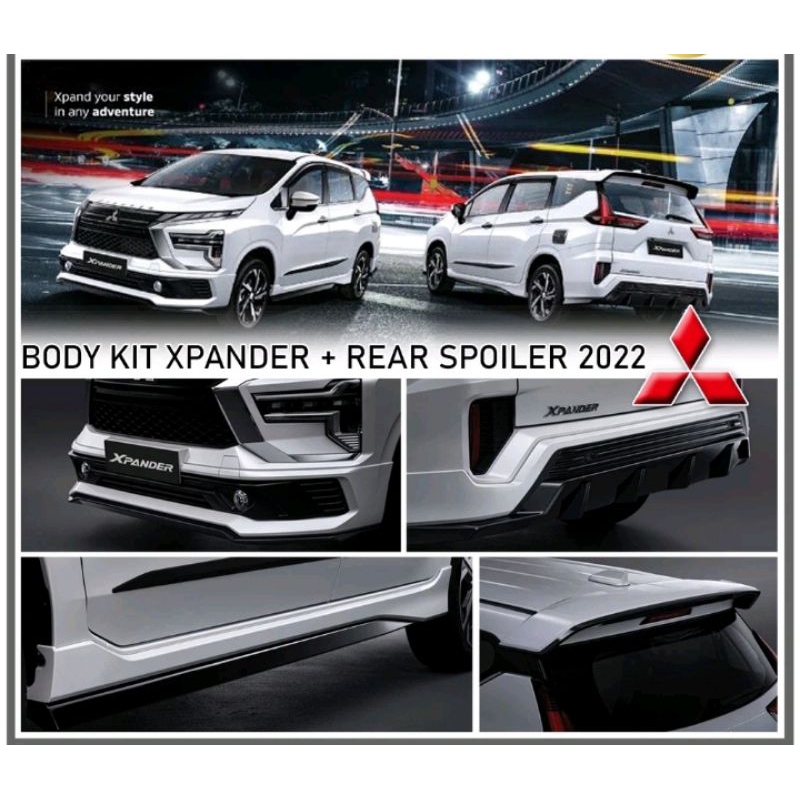 Jual BODY KIT XPANDER 2022 + SPOILER ORIGINAL | Shopee Indonesia