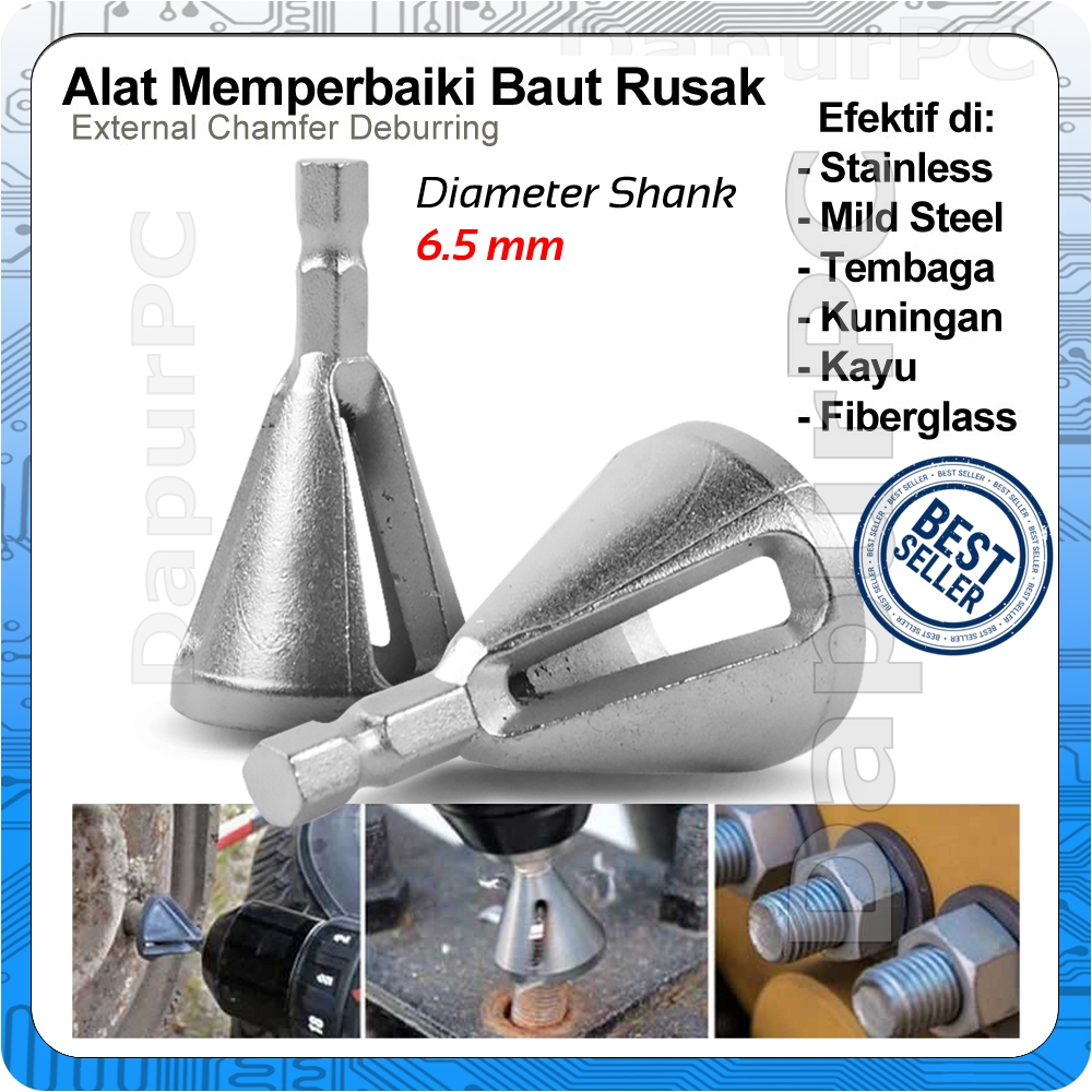 Jual Alat Deburring Tools Mata Bor Eksternal Chamfer | Shopee Indonesia