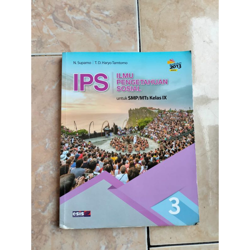 Jual Buku Esis Ips Untuk Smpmts Kelas Ix Ori Shopee Indonesia 9411