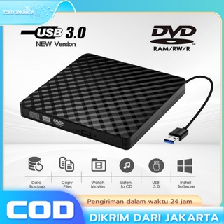 ✅Portable USB 3.0 External CD DVD Drive Burner Writer Player for Laptop  Computer 