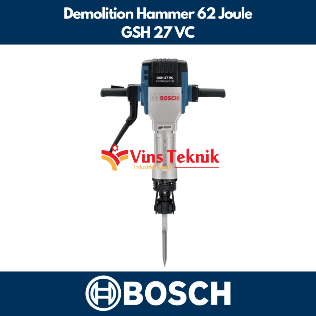 Jual Mesin Bobok Jack Hammer GSH27VC Demolition Hammer Bosch GSH 27 VC