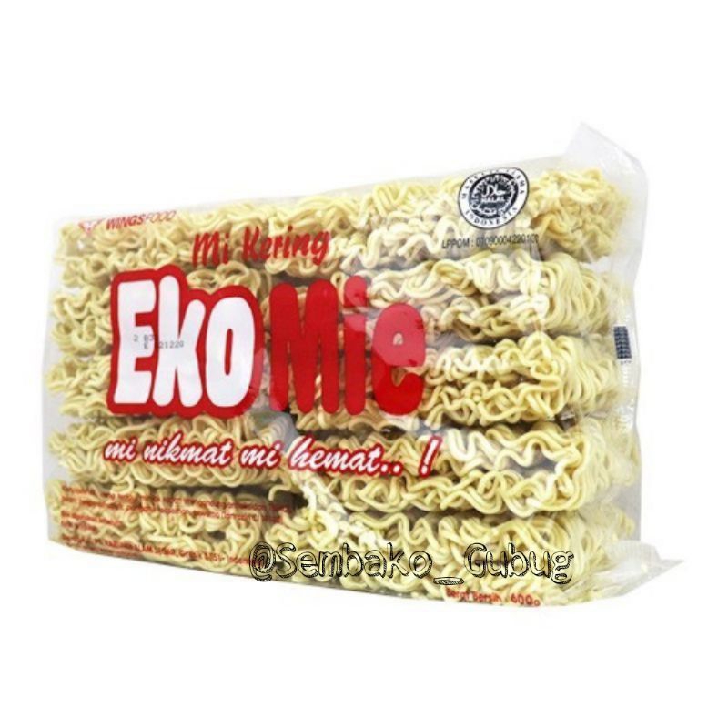 Jual Eko Mie Mie Kering 600gr Isi 10 Pcs Murah Shopee Indonesia