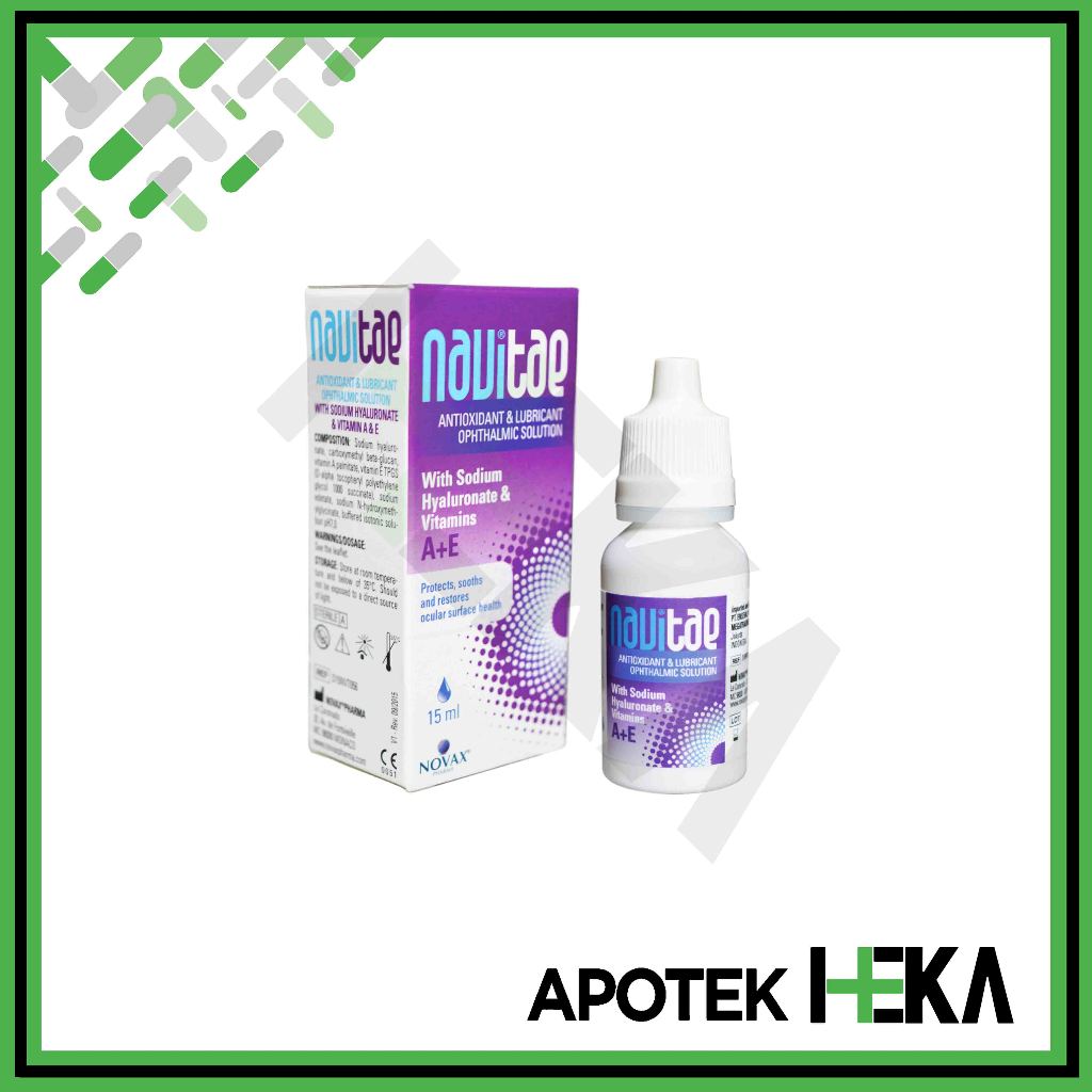 Jual Navitae Tetes Mata Vitamin A E - Mata Kering (SEMARANG) | Shopee ...