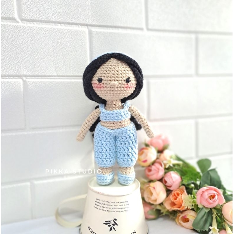 Jual Princess jasmine amigurumi | Disney princess | Boneka rajut ...