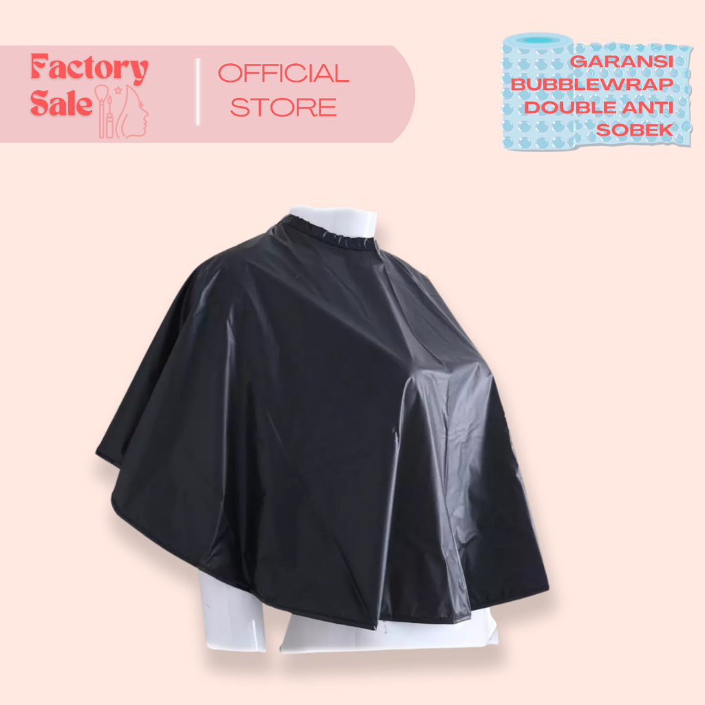 Jual Kip Kep Cape Kain Penutup Cat Semir RAMBUT SALON Pelindung Semir