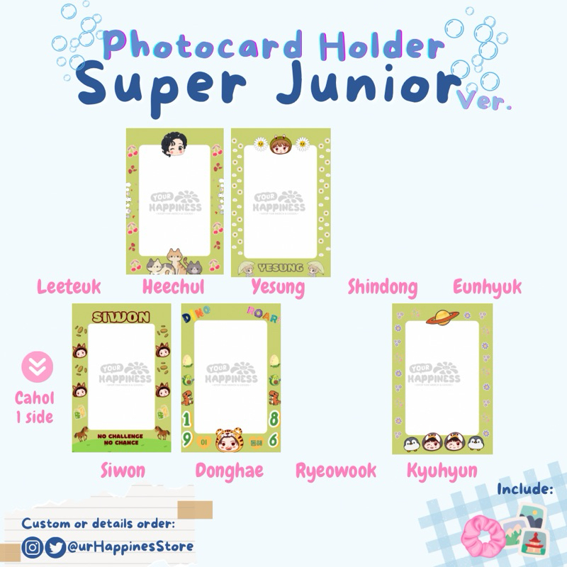 Jual Photocard Holder Super Junior Season Greeting 2024 Vers Shopee