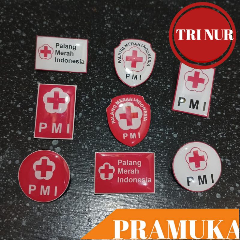 Jual Pin bros PMI Resin - Palang Merah Indonesia | Shopee Indonesia