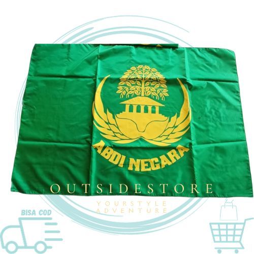 Jual bendera korpri ukuran 120x80cm bendera korpri abdi negara | Shopee