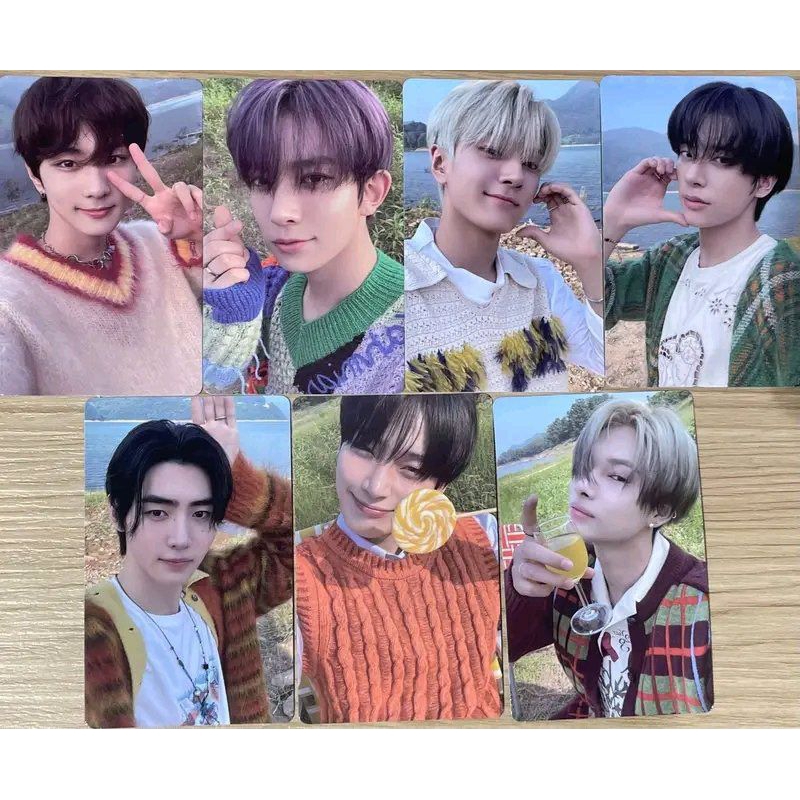 Jual (PO) Sharing OFFICIAL Photocard PC Set Enhypen Orange Blood