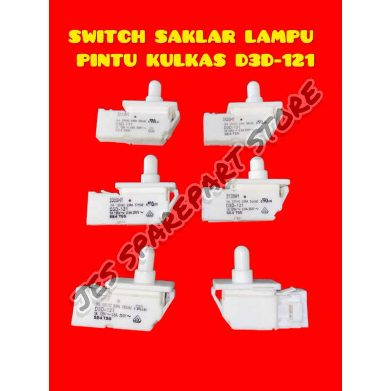 Jual Switch Saklar Lampu Pintu Kulkas D3d 121 Shopee Indonesia