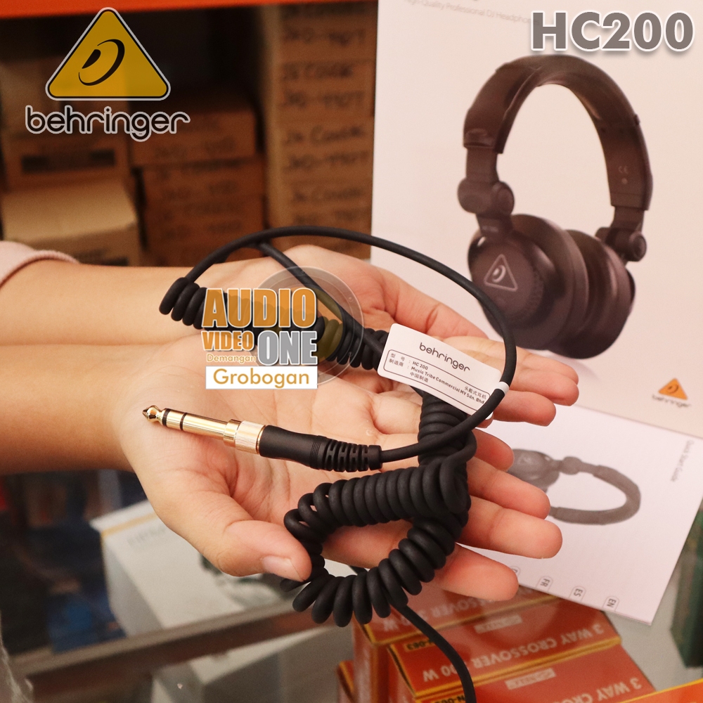 Jual Behringer HC200 Headphone Studio Monitor Headset Original Komplit ...