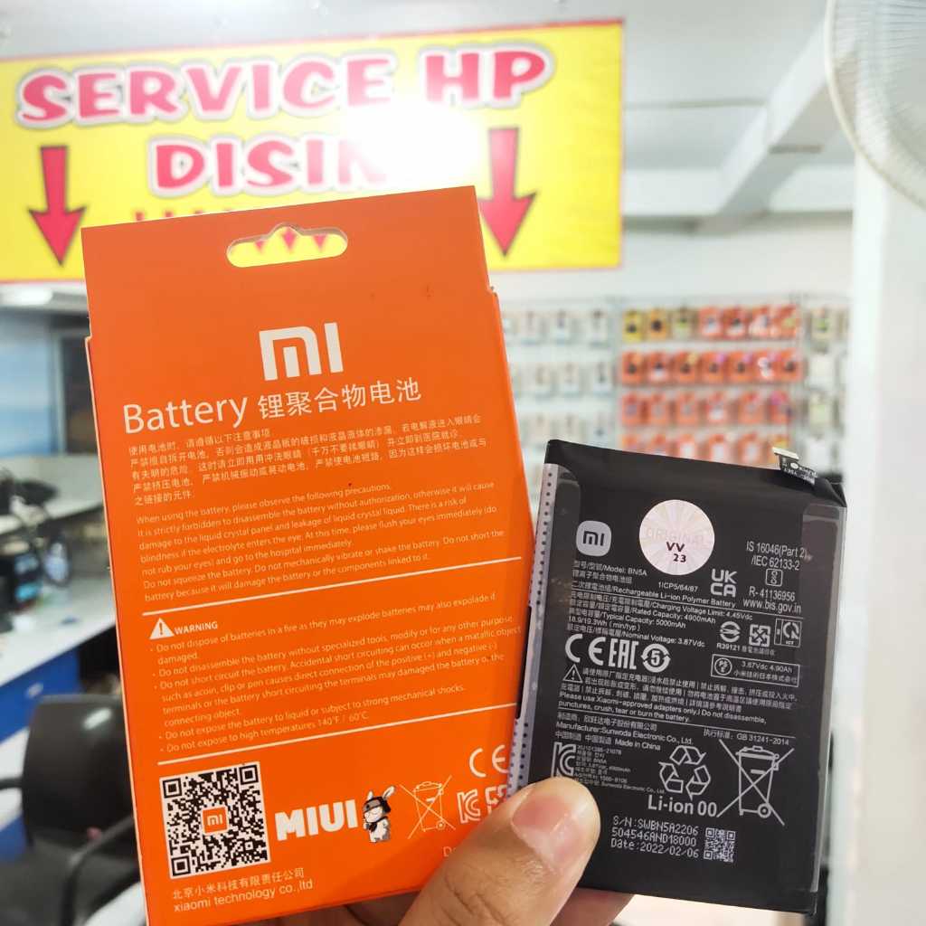 Batteria Per Cellulare XIAOMI BN5A Li-ion 5000mAh/19.3WH - Foto 2