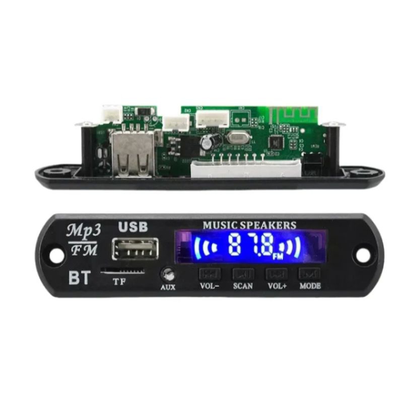 Jual Kit modul mp3 player bluetooth radio FM USB aux Shopee Indonesia