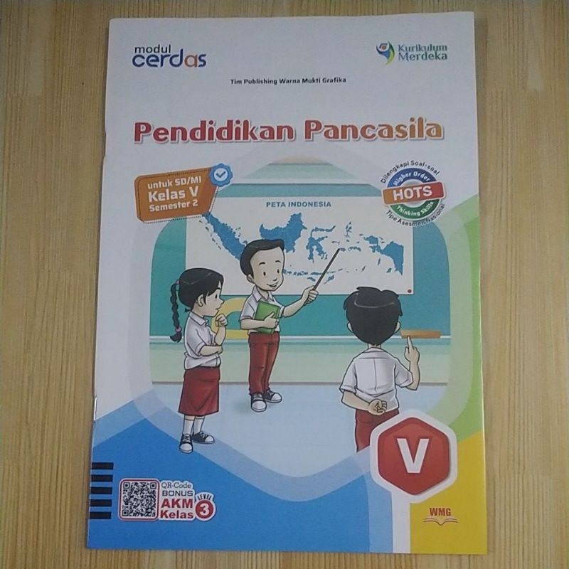 Jual Buku Pendidikan Pancasila Kelas 5 SD, MI Kurikulum Merdeka karya ...