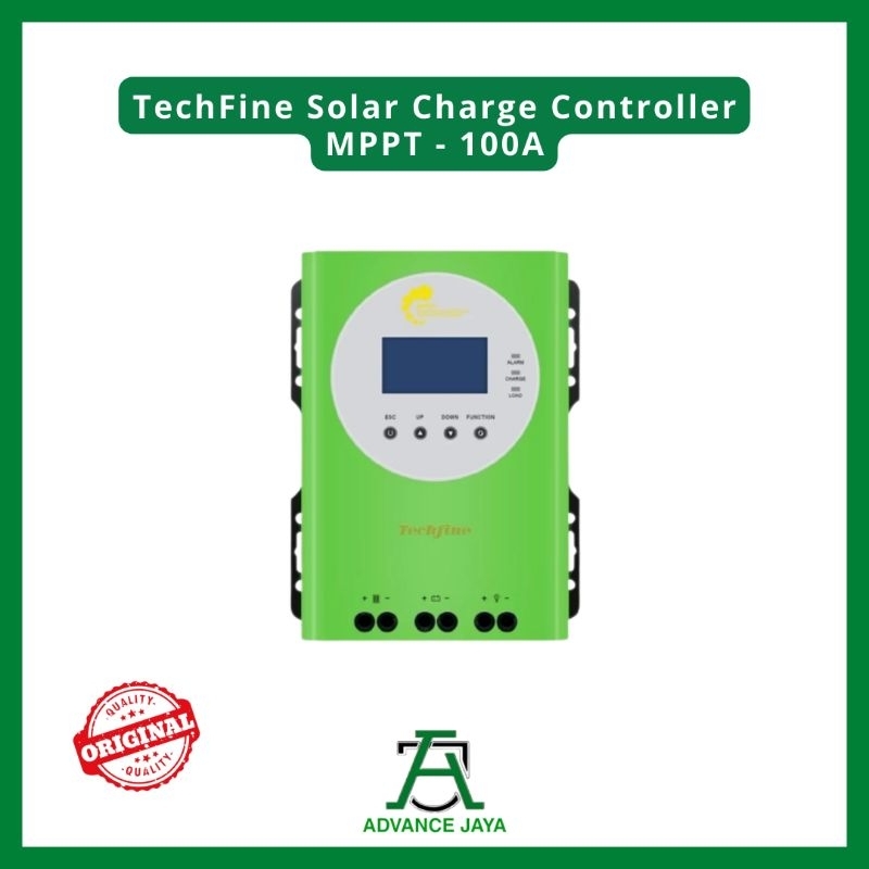 Jual Techfine Solar Charge Controller MPPT 100A | Shopee Indonesia