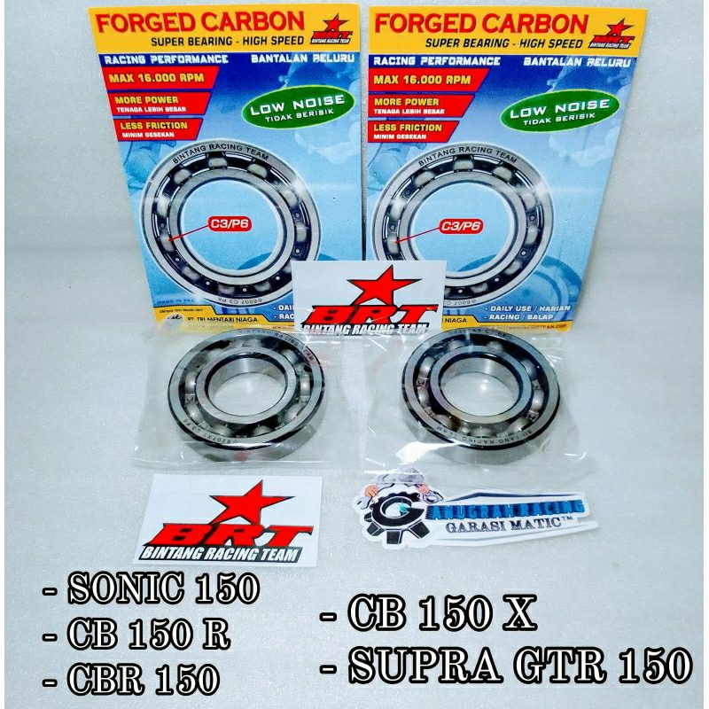 Jual BEARING KRUK AS RACING BRT C3 SONIC 150 CB 150 R CBR 150 SUPRA GTR ...