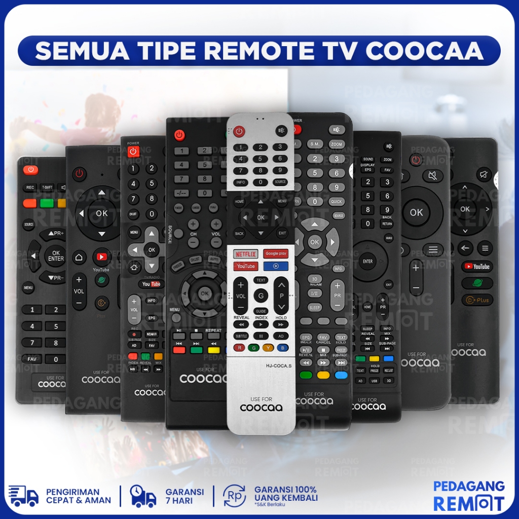 Jual Remot Remote TV Coocaa LCD LED Digital TV Android Smart TV ...