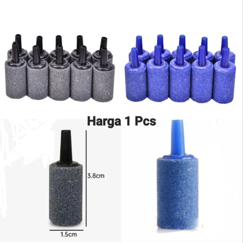 Jual Batu Aerator Aerasi Mini Aquarium Air Stone Airstone Gelembung Udara Akuarium