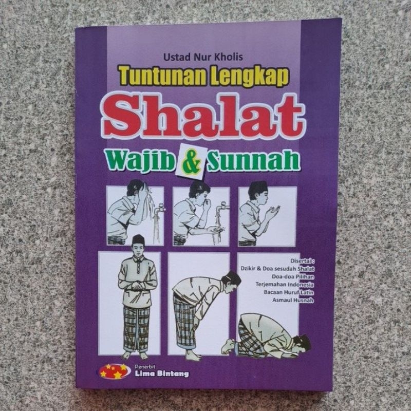 Jual TUNTUNAN LENGKAP SHALAT WAJIB DAN SUNNAH UKURAN BESAR (A5 ...