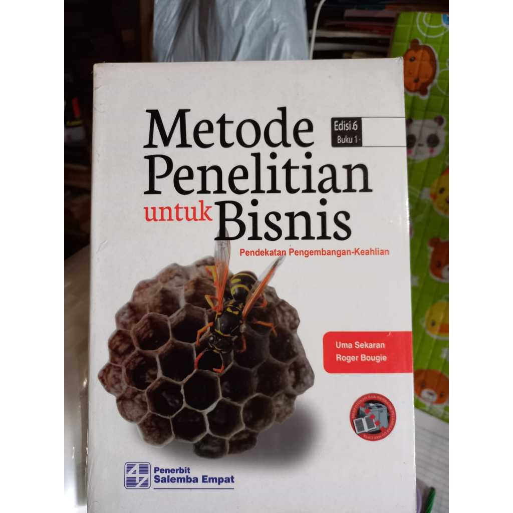Jual metode penelitian untuk bisnis edisi 6 buku 1 | Shopee Indonesia