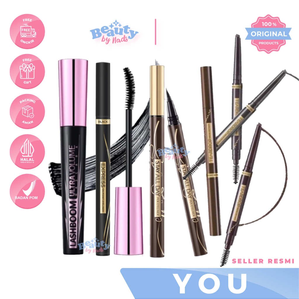 Jual [READY] YOU EYEBROW EYELINER MASCARA TEARDROP BROW DEFINER PENSIL
