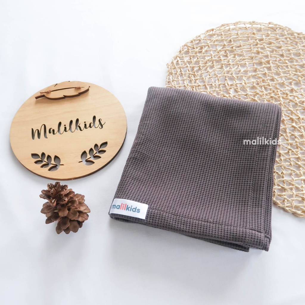 Jual Malilkids Breathable Cellular Blanket Swaddle Selimut Bedong