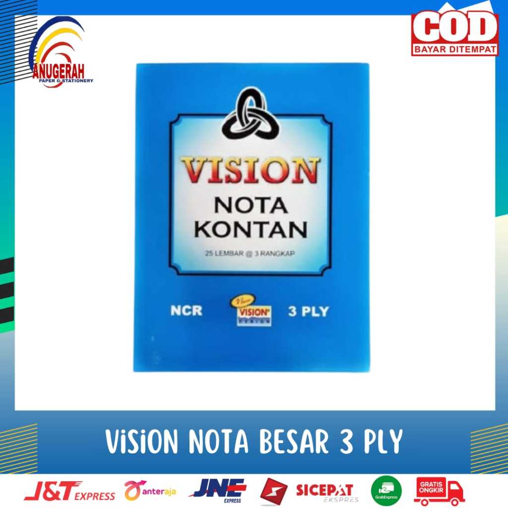 Jual VISION B3 1/2 3X 25LB NOTA (PCS) | Shopee Indonesia
