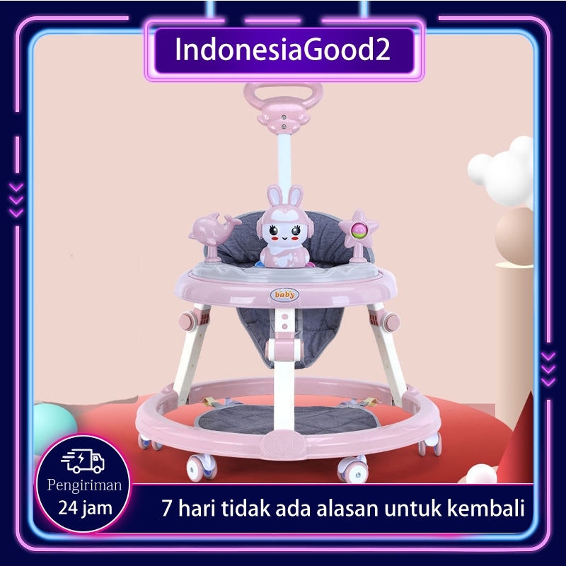 Jual Baby walker multifungsi bayi baru lahir portabel yang dapat