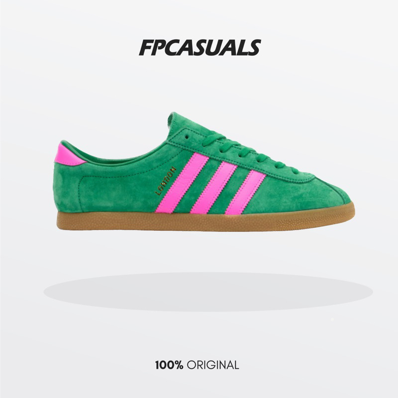 Jual Adidas London Green Pink Exclusive Authentic Original