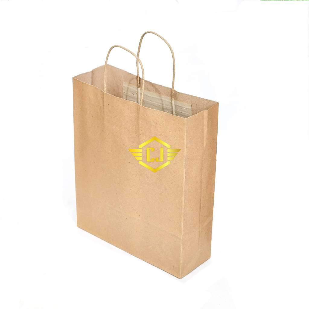 Jual 1 PAK / 10 Pcs OKEY Kraft Paper Bag B Polos (24x29x8cm) | Shopee ...