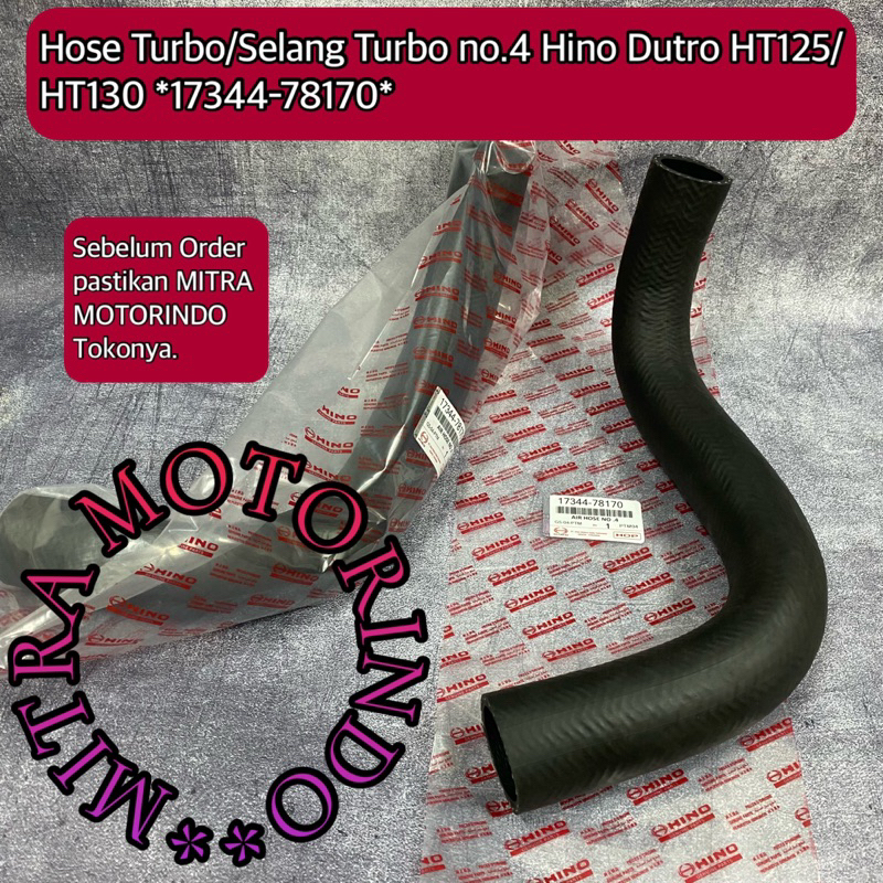 Jual Selang Turbo Hose Intercooler No Hino Dutro Ht Ht