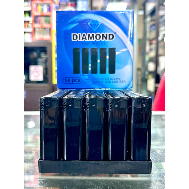 Jual korek polos hitam Diamond 1 pack (50pc) | Shopee Indonesia