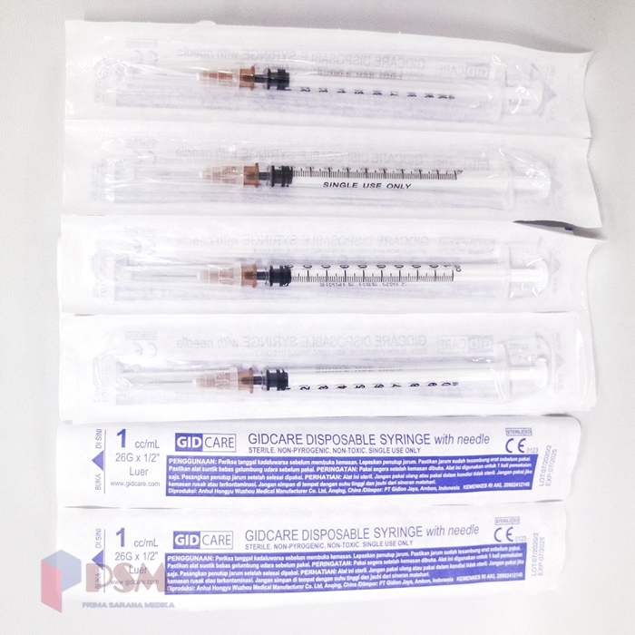 Jual Syring Spet 1cc Gid Care | Shopee Indonesia
