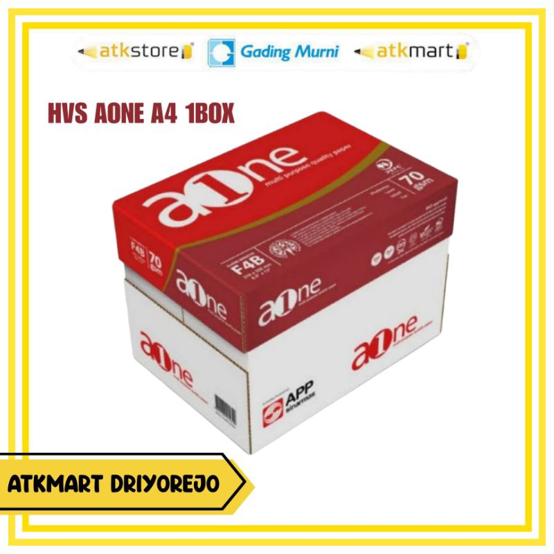 Jual Box Kertas Hvs Aone A Gsm Shopee Indonesia