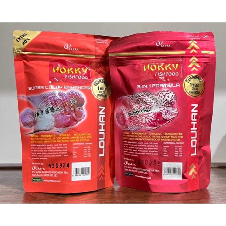 Jual Hokky Louhan Lohan Color Enhancer & Louhan 3 in 1 Hoki Hoky Ikan ...