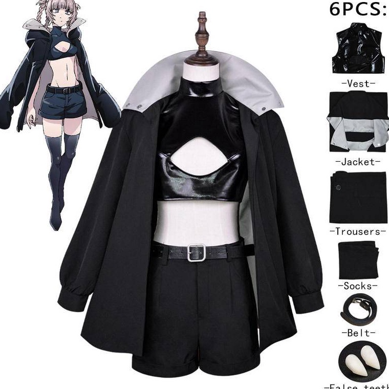 Nanakusa Nazuna Cosplay Costume - Yofukashi No Uta and Call of The Night