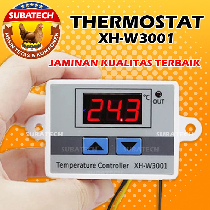 Jual Yang terbaru Termostat Thermostat Digital XHW3001 Mesin Tetas
