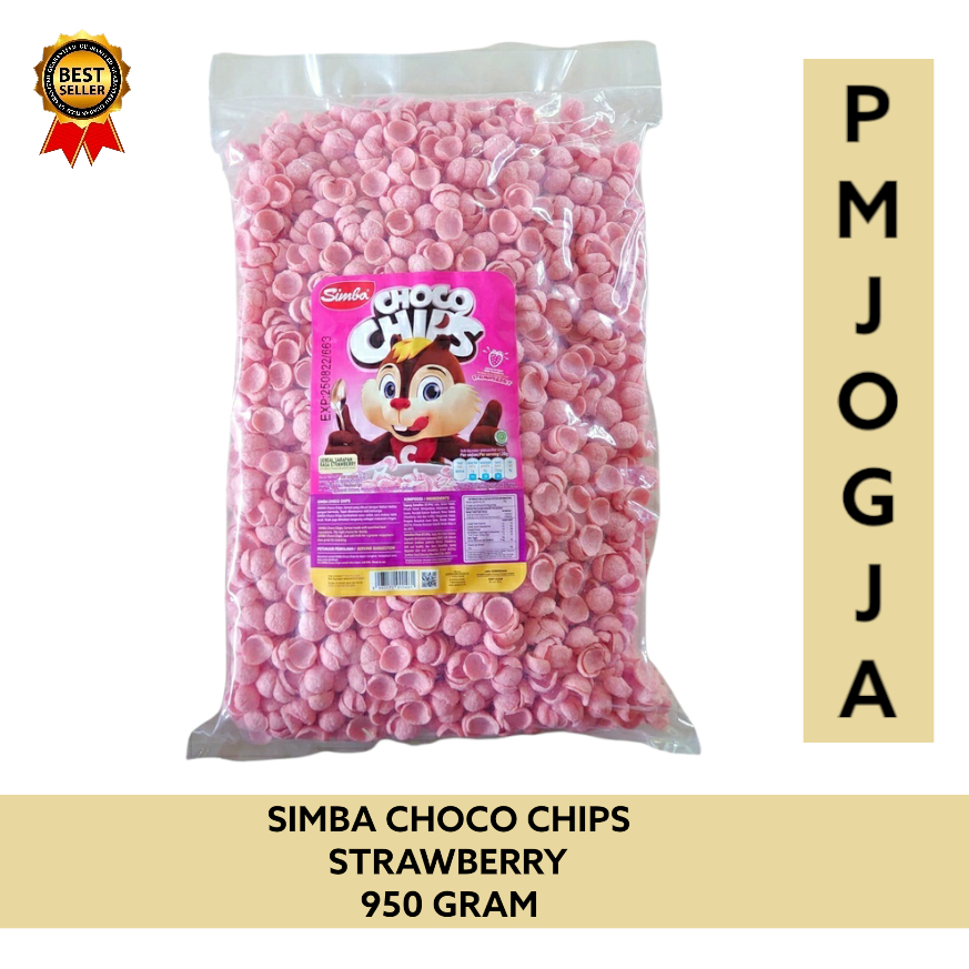 Jual SIMBA Sereal Choco Chips Strawberi Bag 1 kg | Shopee Indonesia