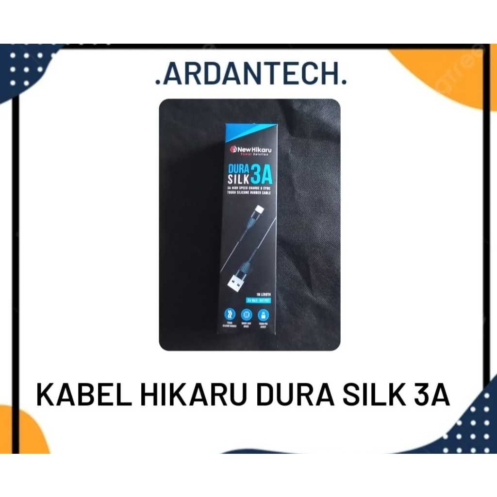 Jual Kabel Hikaru Dura Silk Hgh Speed 3A USB Micro 1 Meter / Kabel Data ...