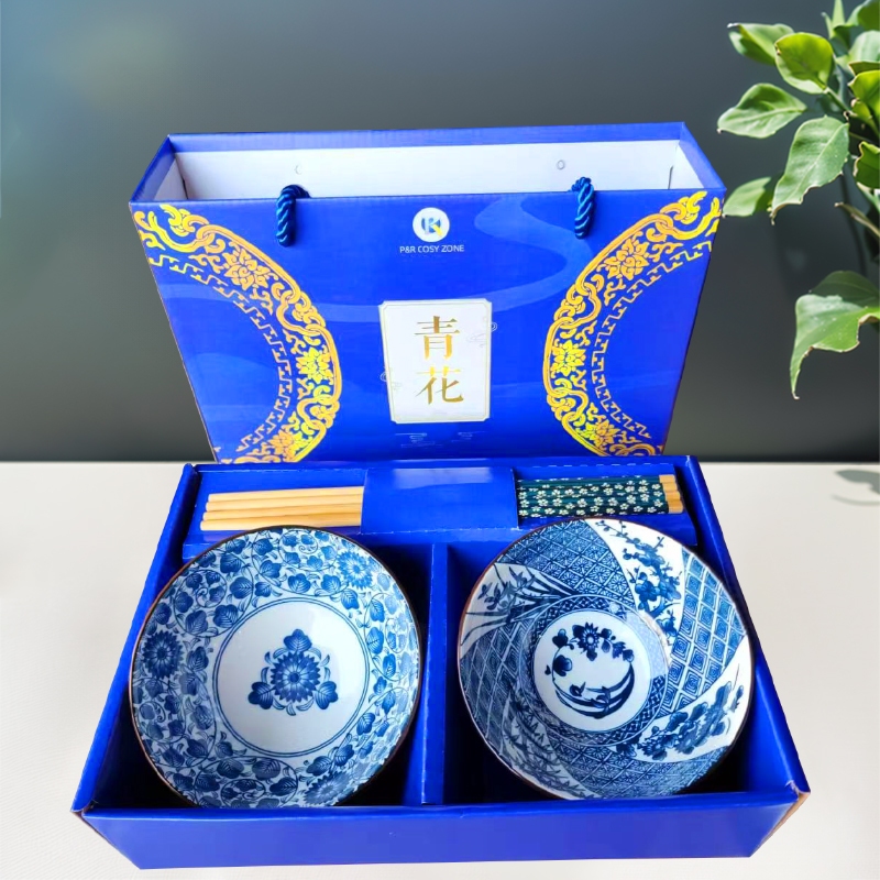 Jual P&R Mangkok set premium peralatan makan porselen / Hadiah ...
