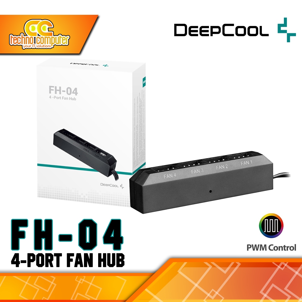 Jual Deepcool Fh Fan Hub Ports Pwm Port Shopee Indonesia