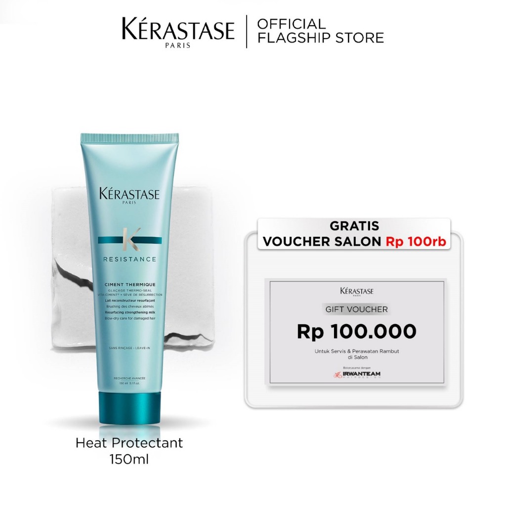 Jual Kerastase Heat Protectant Rambut Rusak-Ciment Thermique 150ml ...