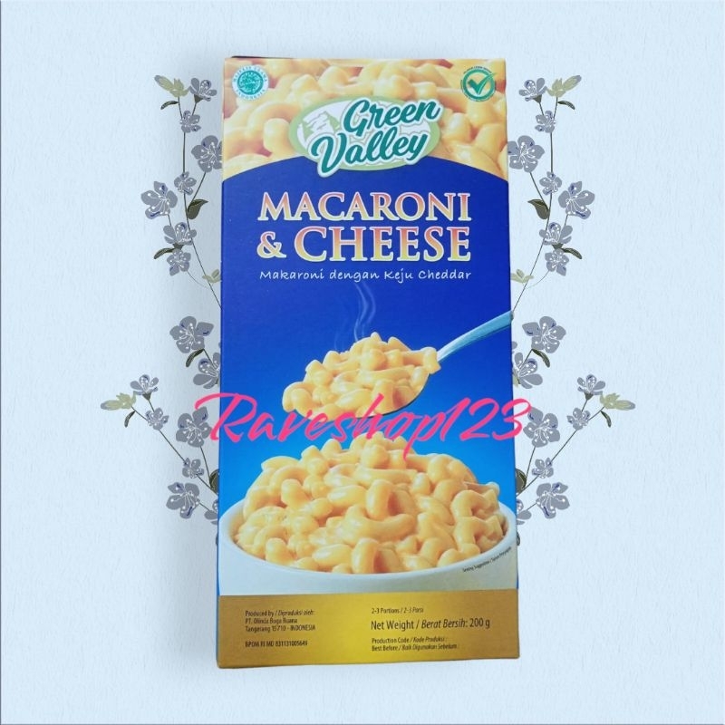 Jual GREEN VALLEY macaroni & cheese 200gr Shopee Indonesia