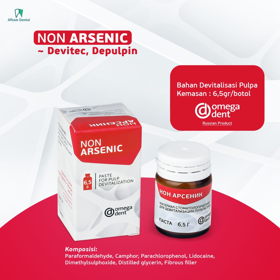 Jual AFHAM DENTAL DEVIT DEVITALISASI PULPA NON ARSEN DENTAL / D PULP ...