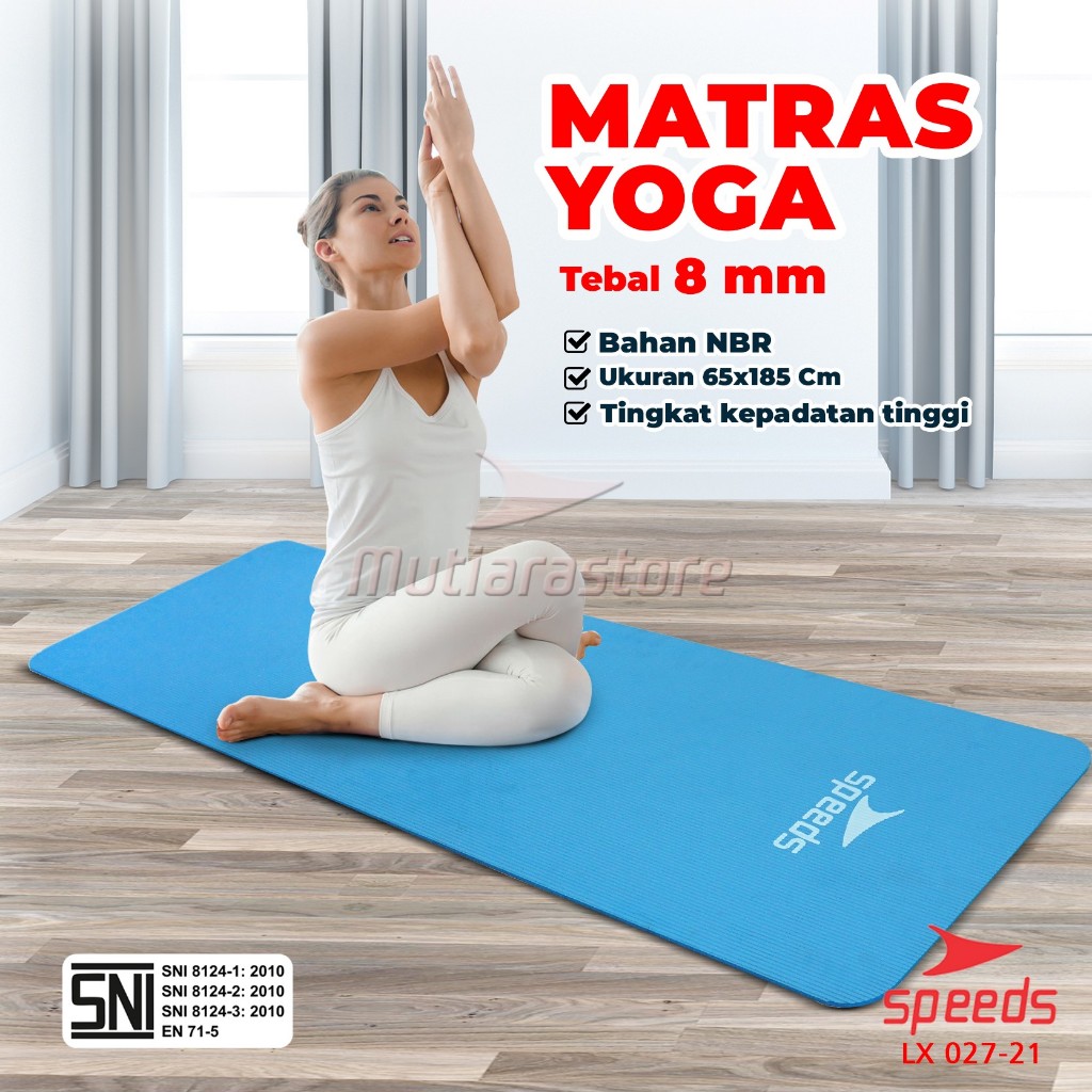 SPEEDS Matras Yoga Sliding Mat PVC Speeds Indonesia Grosir Official