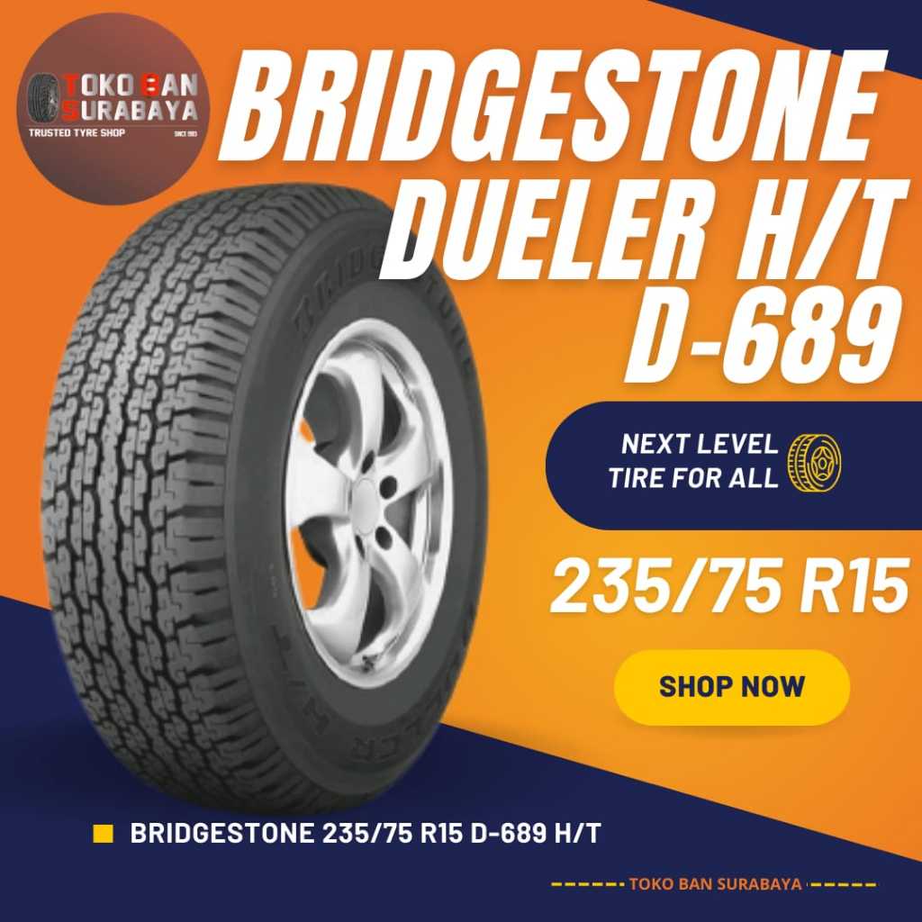 Jual ban BRIDGESTONE BS 235/75 R15 235/75R15 23575R15 23575 R15 235/75 ...