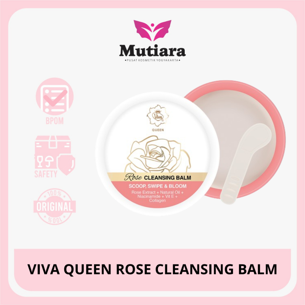 Jual VIVA QUEEN ROSE CLEANSING BALM Shopee Indonesia