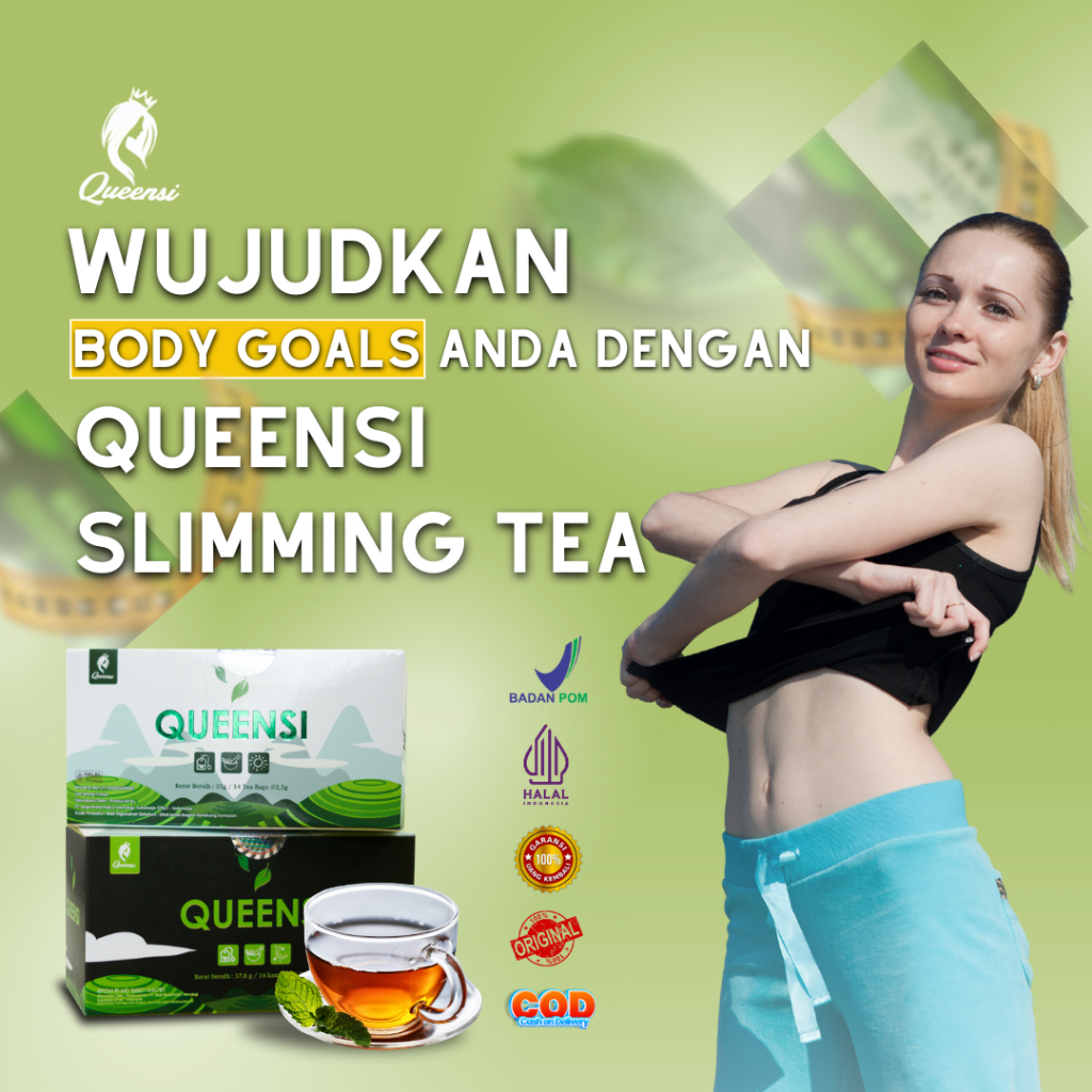 Jual Queensi Slimming Tea 100% Original - Minuman Teh Herbal Pelangsing ...