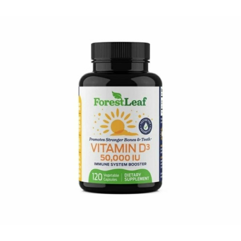 Jual Forest leaf vitamin d3 vit d3 5000iu 5000 iu 120 caps Shopee