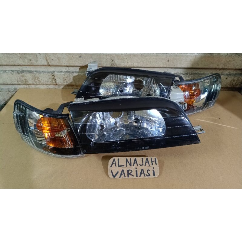 Jual Headlamp Lampu Depan Toyota Corolla Great Model Kristal Shopee